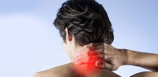 dor no pescoço com osteocondrose